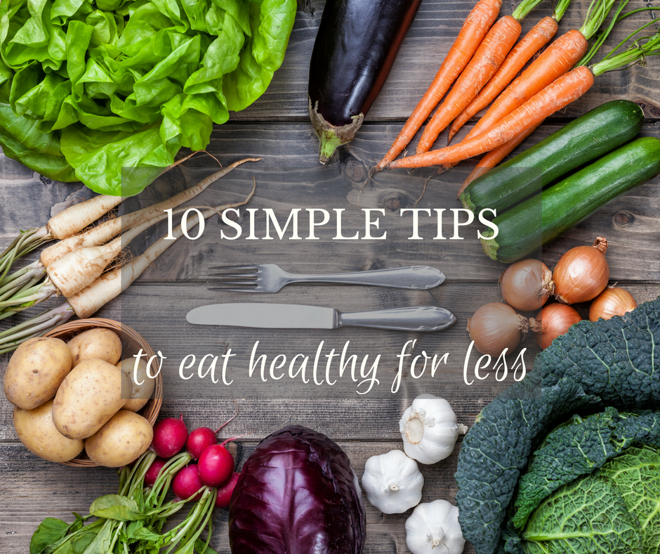 tips to help you eat healthy on a budget